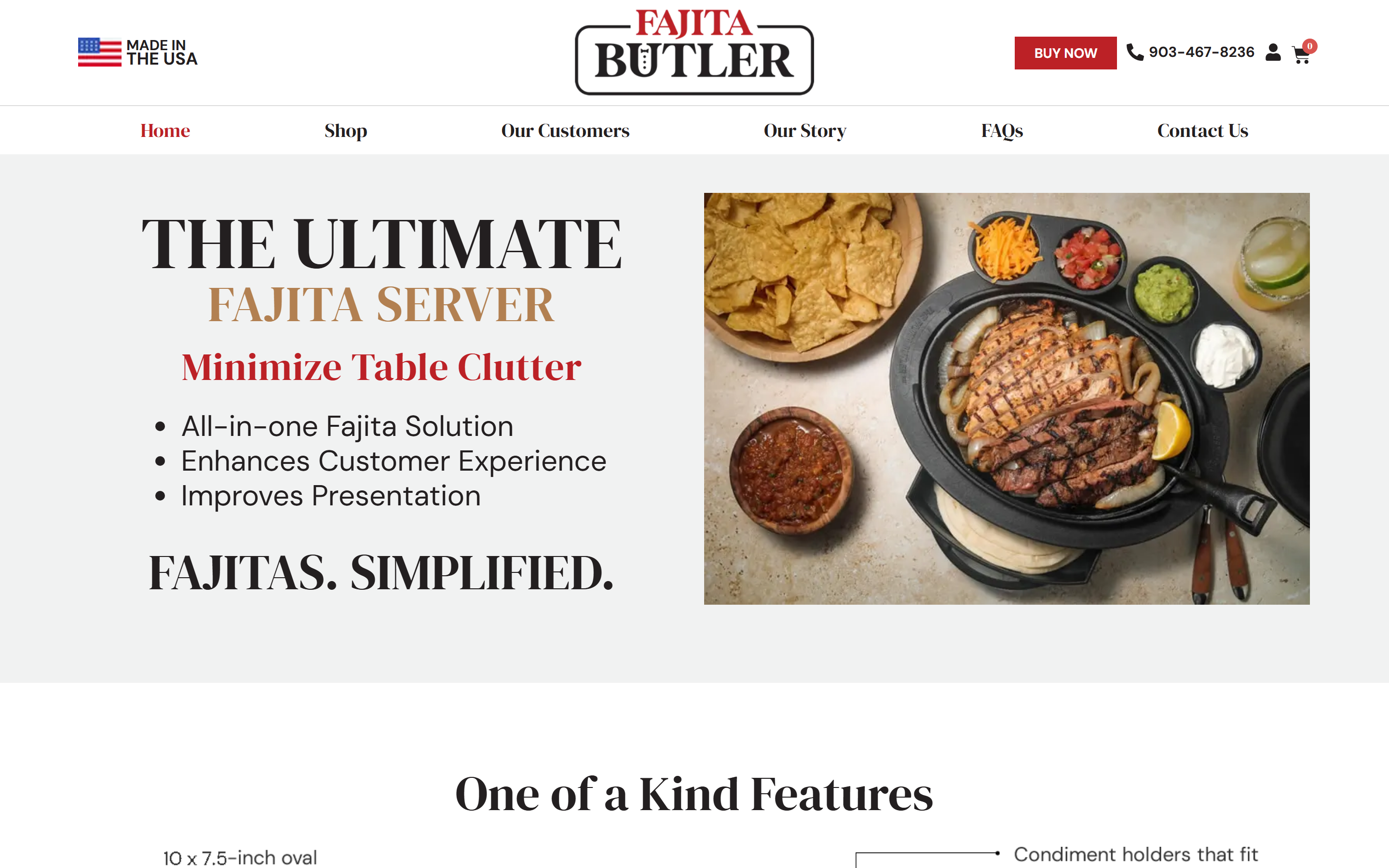 The Fajita Butler eCommerce